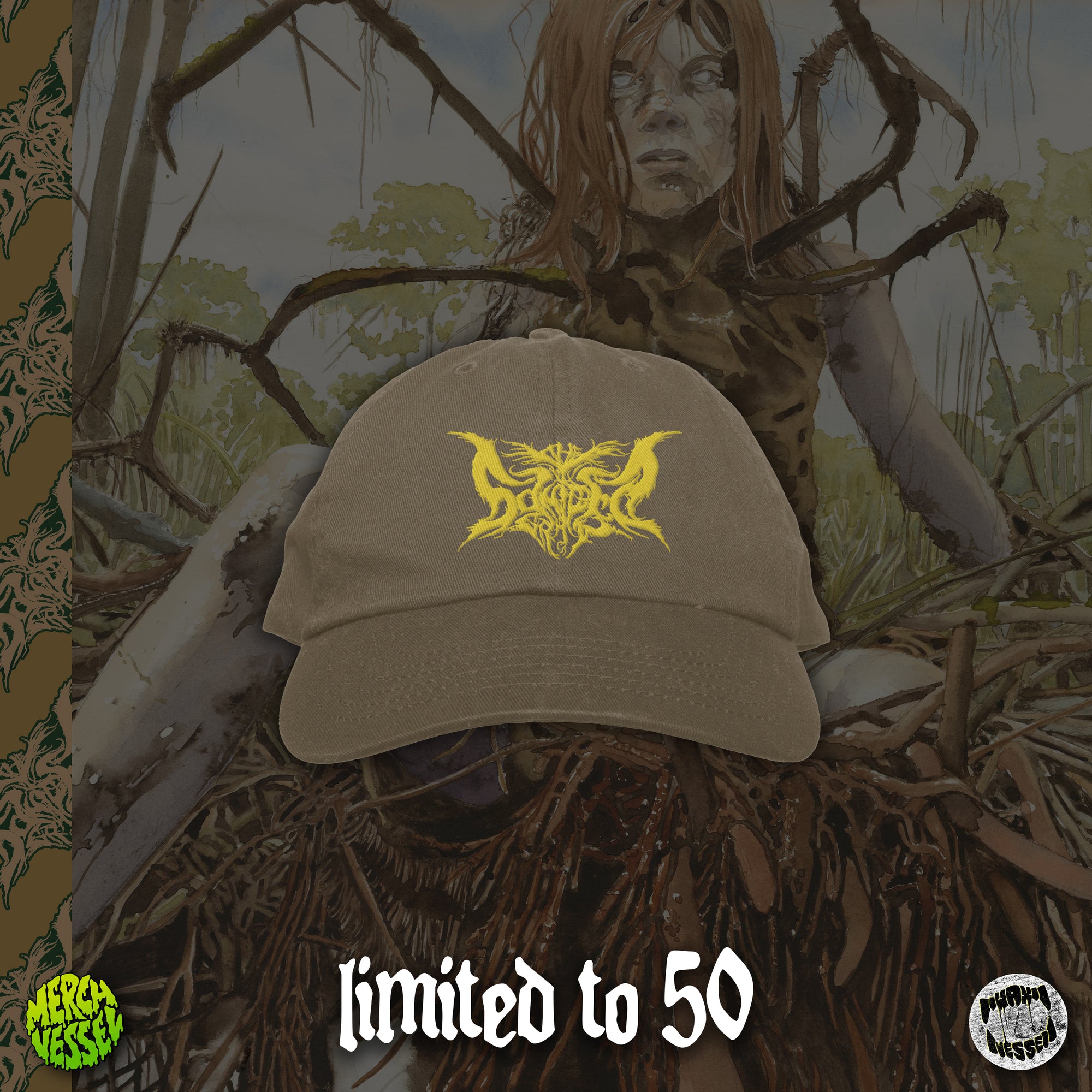 The Sawtooth Grin - Brown Dad Hat