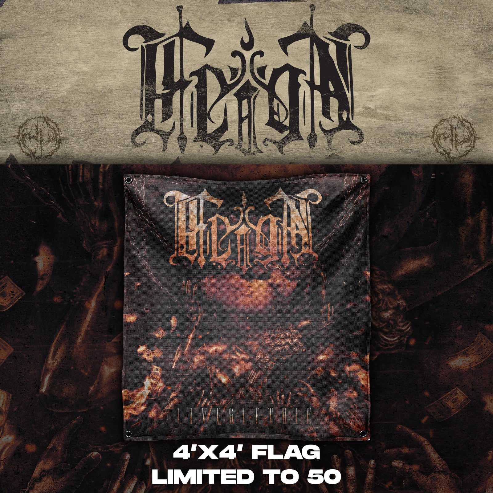 Feign - Live & Let Die Flag