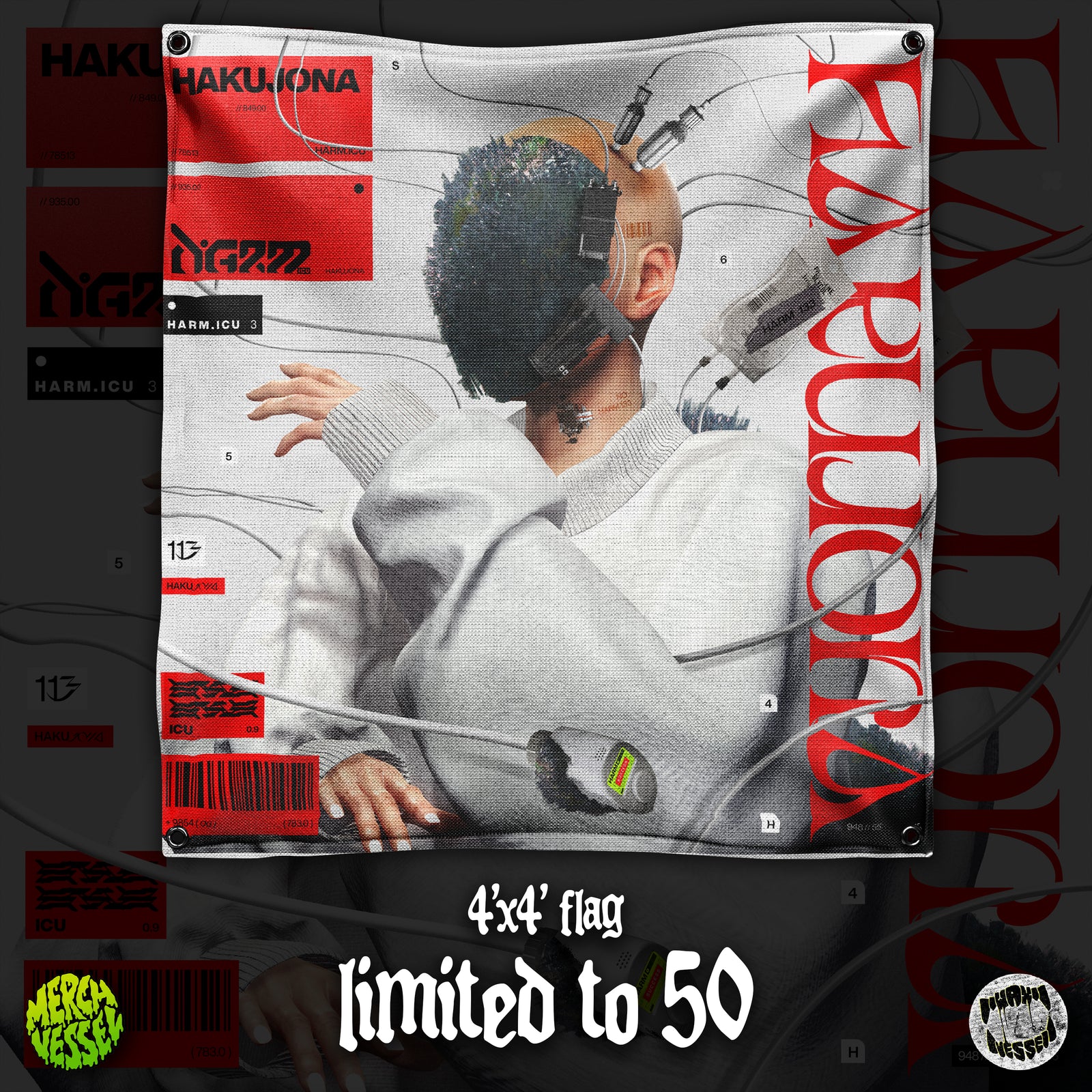 HARM.icu - Hakujona Flag