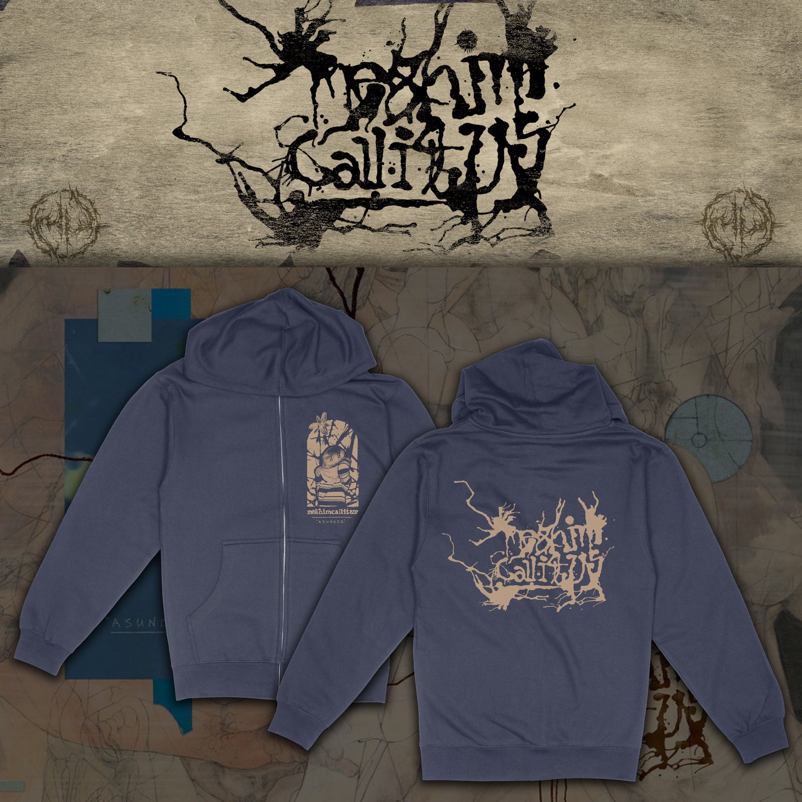 MAHCIU - Asunder Zip Hoodie