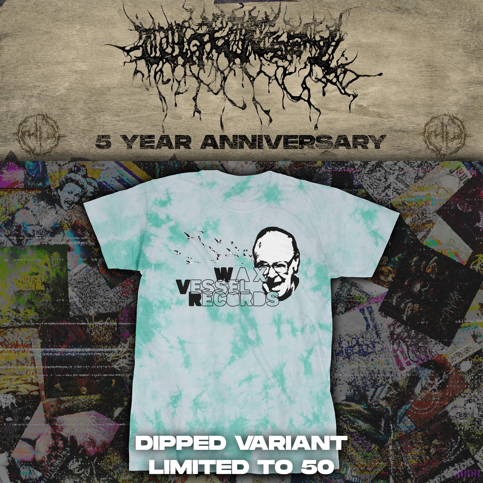 Wax Vessel - WVR "Dipped" Shirt