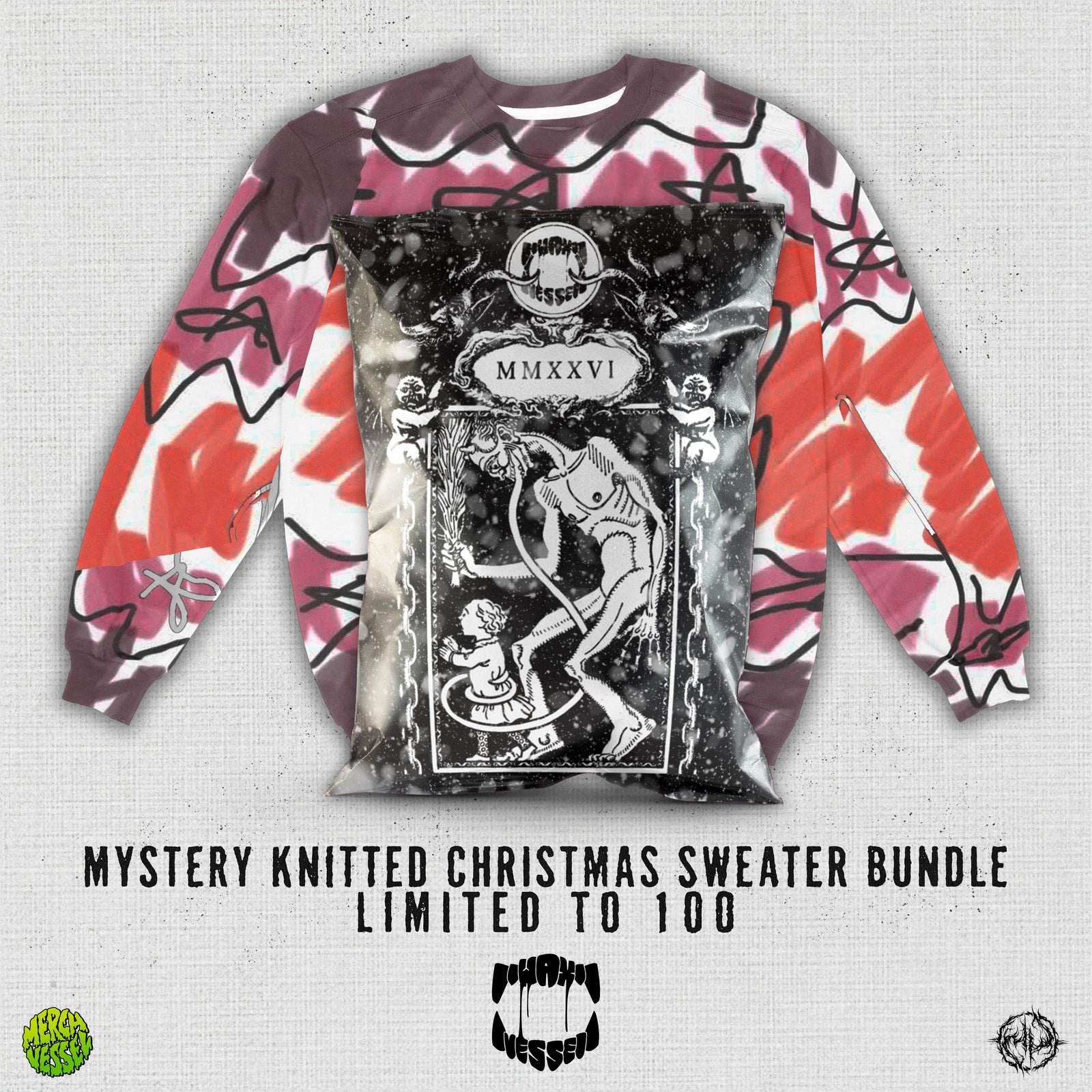 Wax Vessel - Christmas Sweater Mystery Bundle V