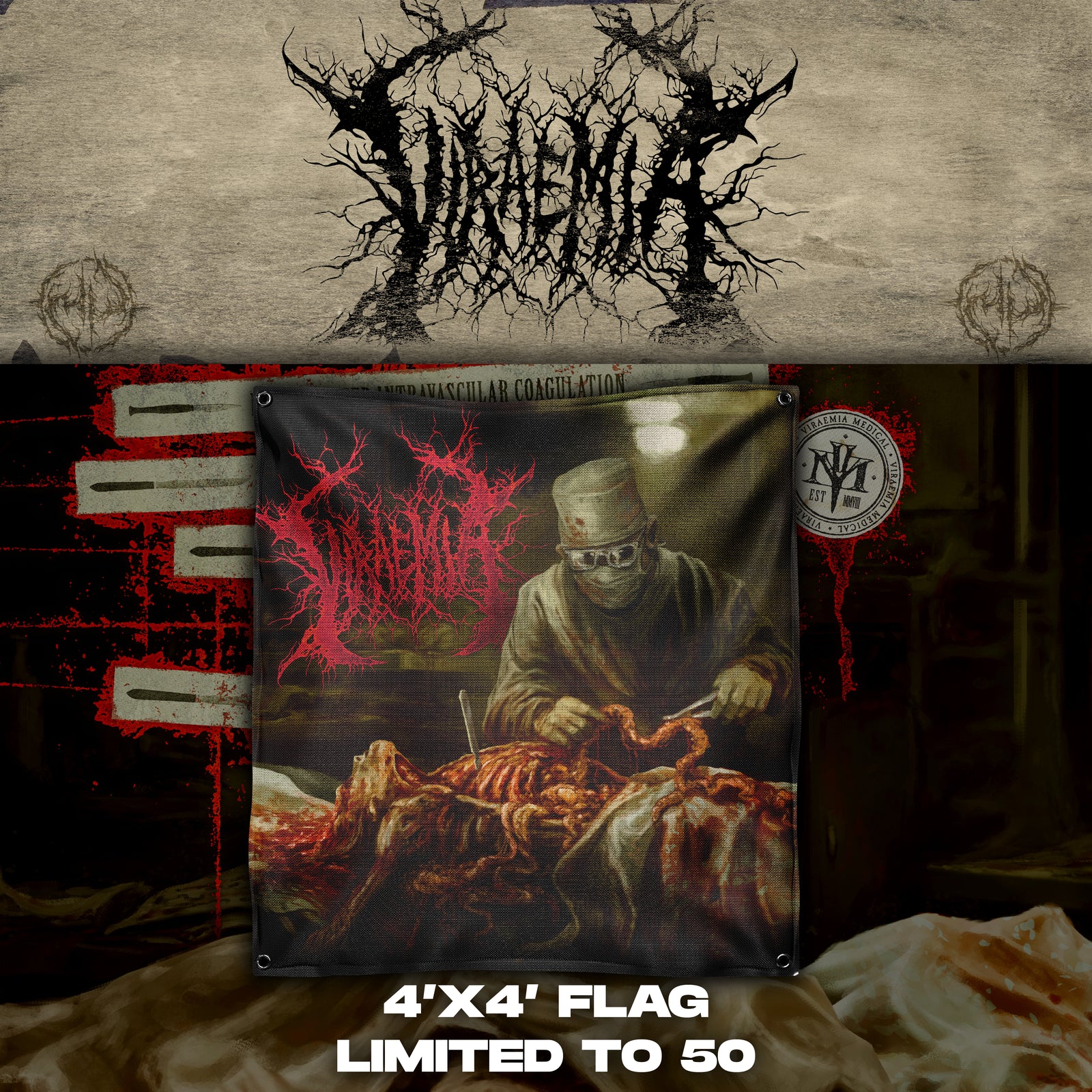 Viraemia - Viraemia Album Art Flag