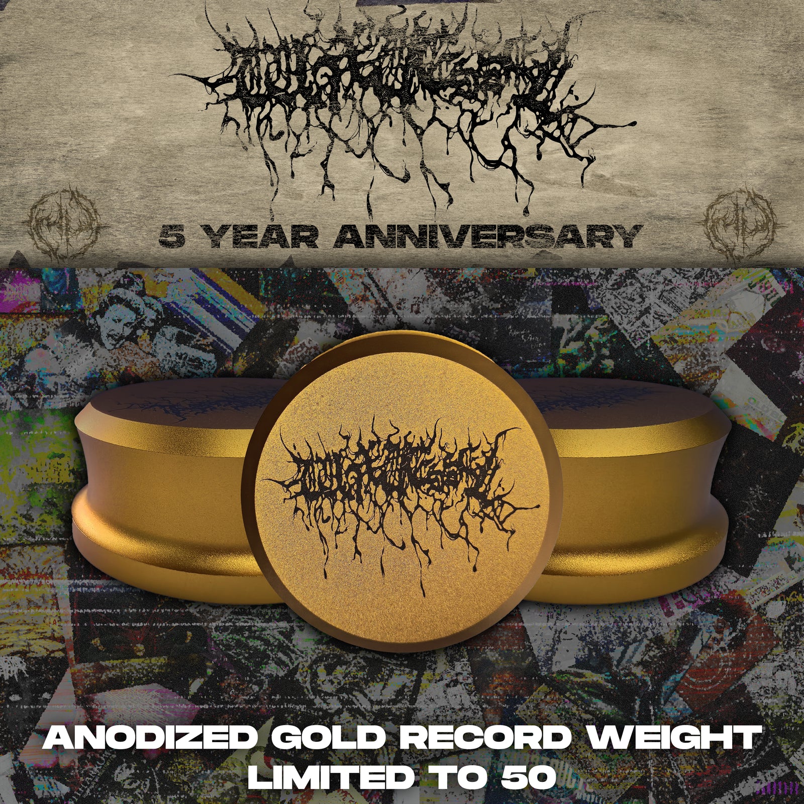 Wax Vessel - Gold Record Weight