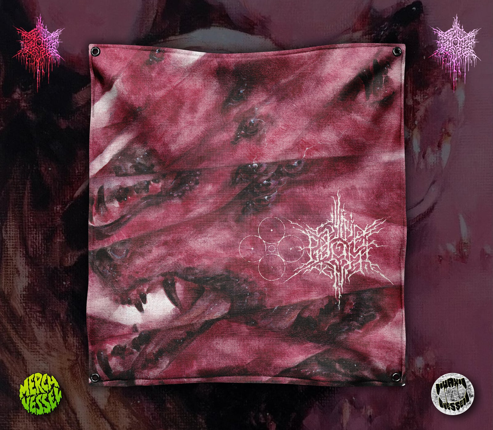 PSYCHO-FRAME - 24HRS Flag