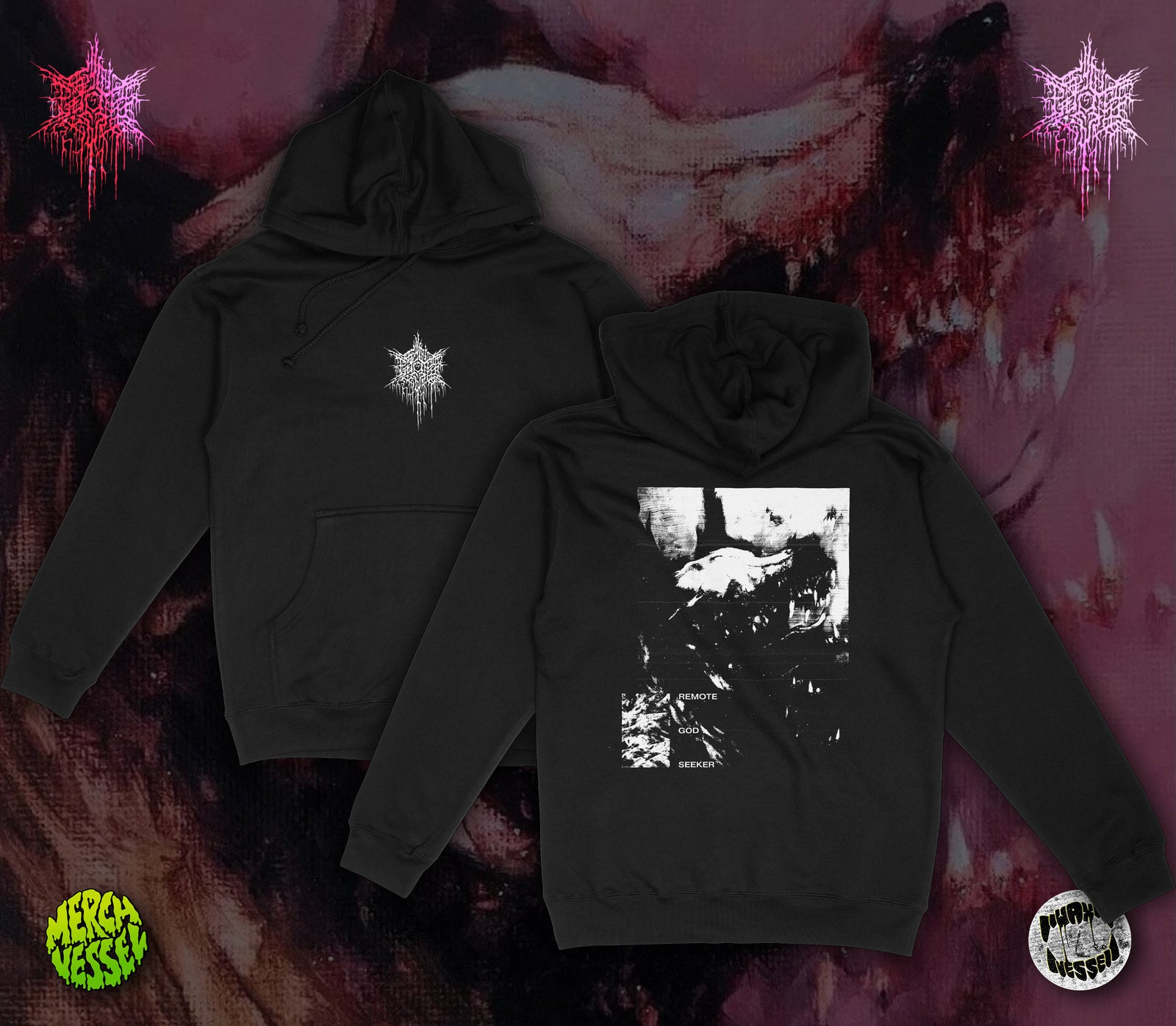 PSYCHO-FRAME - RGS Embroidered Hoodie