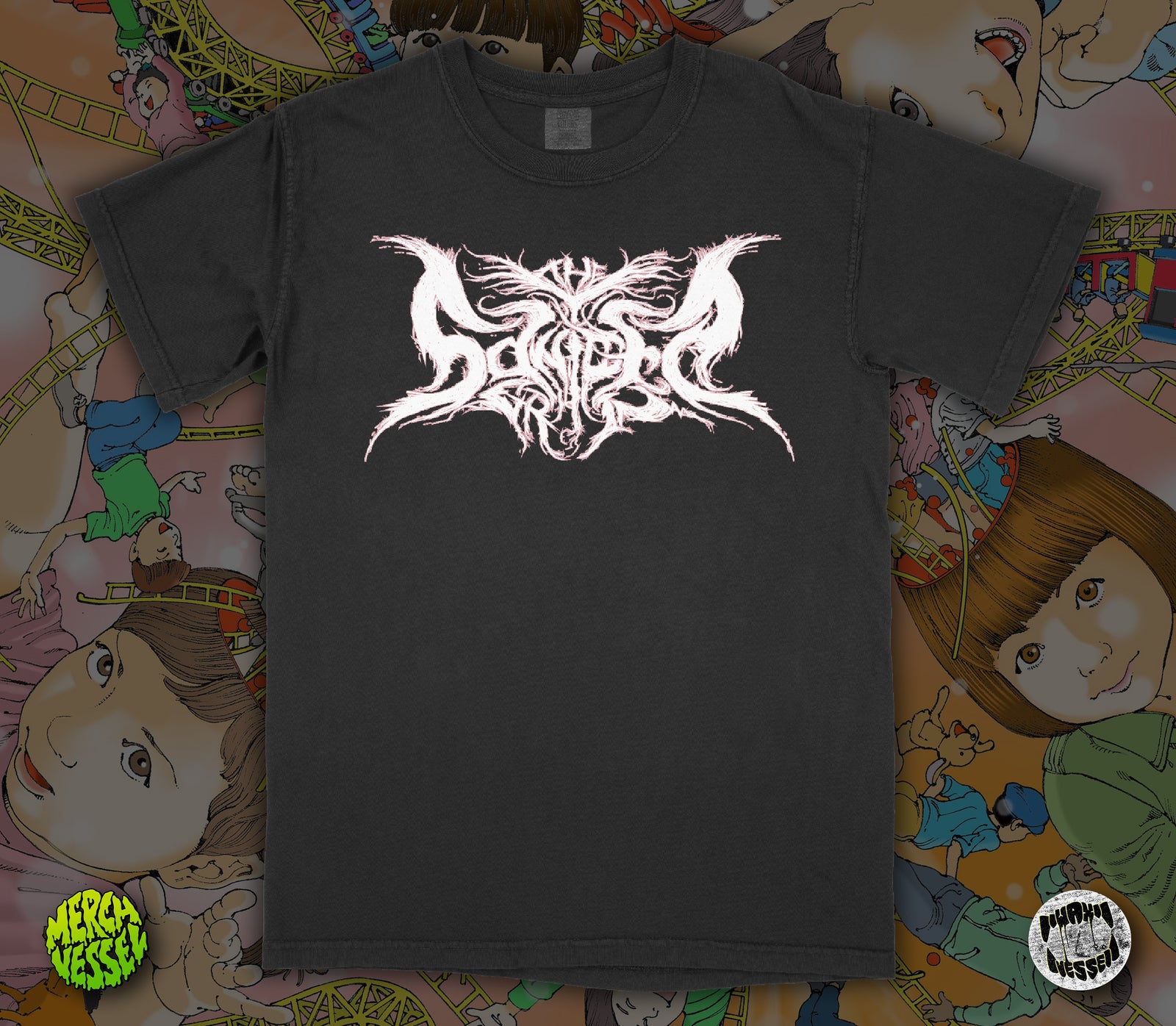 The Sawtooth Grin - Black Logo Shirt