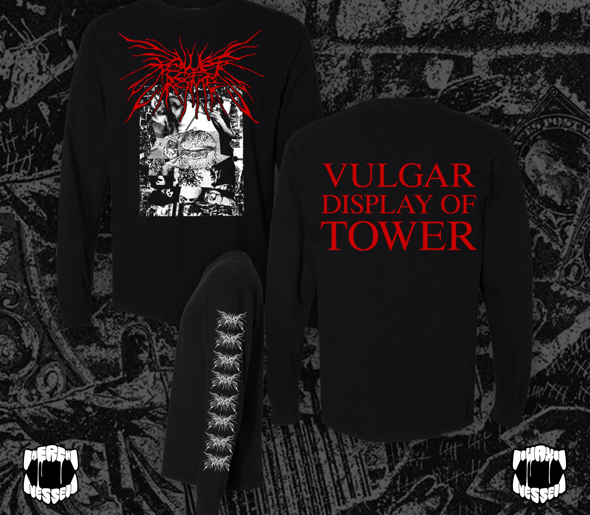 Tower Of Rome - Collage Long Sleeve Shirt