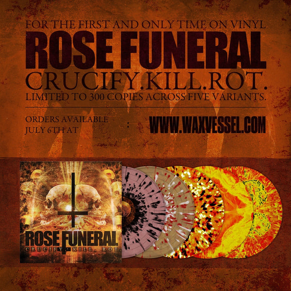 Rose Funeral / Crucify.Kill.Rot. CD デスコア Crucify.Kill.Rot. | Rose Funeral | Wax Vessel